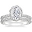 PT Moissanite Nova Diamond Bridal Set (3/4 ct. tw.), smalltop view