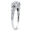 The Brumley Ring, smalltop view on a hand