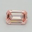 1.01 Ct. Fancy Vivid Pink Emerald Lab Grown Diamond