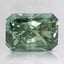 2.1 Ct. Fancy Vivid Pacific Green Radiant Lab Grown Diamond