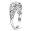 The Jaime Ring, smalltop view on a hand