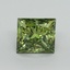 10.08 Ct. Fancy Vivid Green Princess Lab Grown Diamond