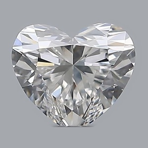 Heart diamond — real photo
