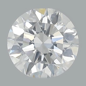 Round diamond — real photo