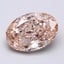 2.29 Ct. Fancy Vivid  Pink Oval Lab Grown Diamond