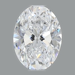 Oval diamond — real photo