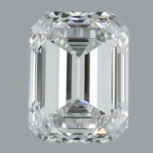 Emerald diamond — real photo