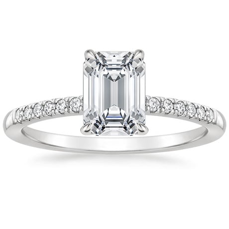 18K White Gold Petite Viviana Diamond Bridal Set (1/4 ct. tw.)