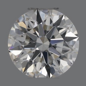 Round diamond — real photo