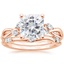 14KR Moissanite Willow Bridal Set (1/4 ct. tw.), smalltop view