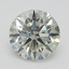 1.24 Ct. Very Light Green-Yellow Round Diamond