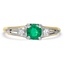 Retro Emerald Vintage Ring