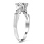 The Clemens Ring, smalltop view on a hand