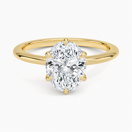 18K Yellow Gold Petite Esme 1.5mm Ring
