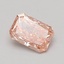 0.67 Ct. Fancy Vivid Pink Radiant Lab Grown Diamond