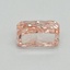 0.51 Ct. Fancy Vivid Pink Radiant Lab Grown Diamond