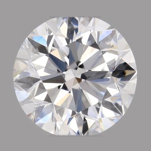 Round diamond — real photo