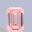 2.06 Ct. Fancy Vivid Pink Emerald Lab Grown Diamond