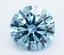 5.04 Ct. Fancy Vivid  Blue Round Lab Grown Diamond