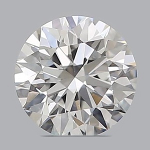 Round diamond — real photo
