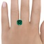 10mm Cushion Lab Grown Emerald, smalladditional view 1