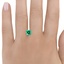 6.6x6.5mm Asscher Colombian Emerald, smalladditional view 1