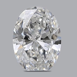 Oval diamond — real photo