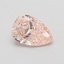0.57 Ct. Fancy Vivid Pink Pear Lab Grown Diamond