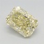 1.26 Ct. Light Yellow Radiant Lab Grown Diamond