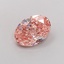2.30 Ct. Fancy Intense Pink Oval Lab Grown Diamond