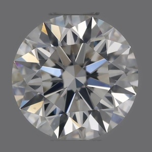 Round diamond — real photo