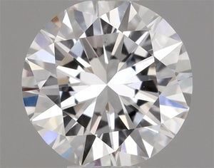 Round diamond — real photo