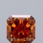 3.05 Ct. Fancy Brownish Orange Radiant Lab Grown Diamond