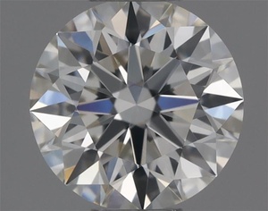 Round diamond — real photo