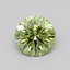 0.27 Ct. Fancy Vivid  Green Round Lab Grown Diamond