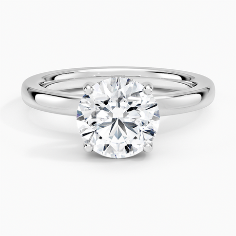 Platinum Sydney Perfect Fit Hidden Halo 2mm Diamond Ring
