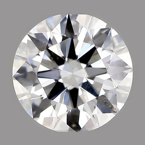 Round diamond — real photo