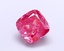 1.59 Ct. Fancy Vivid  Pink Cushion Lab Grown Diamond