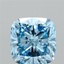 2.11 Ct. Fancy Vivid Blue Cushion Lab Grown Diamond