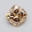 1.67 Ct. Light  Brown Cushion Lab Grown Diamond