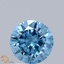 1.49 Ct. Fancy Vivid Blue Round Lab Grown Diamond