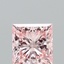1.22 Ct. Fancy Intense Pink Princess Lab Grown Diamond