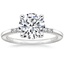 Platinum Bettina Diamond Ring, smalltop view
