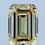 2.09 Ct. Fancy Yellow Emerald Lab Grown Diamond