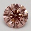2.01 Ct. Fancy Intense Pink Round Lab Grown Diamond