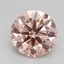 2.62 Ct. Fancy Intense Pink Round Lab Grown Diamond