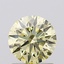 1.06 Ct. Fancy Light Yellow Round Lab Grown Diamond