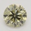 1.71 Ct. Fancy Brown-Yellow Round Diamond
