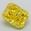 2.01 Ct. Fancy Vivid Yellow Radiant Lab Grown Diamond