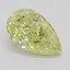 1.15 Ct. Fancy Intense Yellow Pear Diamond